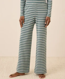 Women Pact Organic Easy Rib Wide Leg Lounge Pant