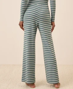 Women Pact Organic Easy Rib Wide Leg Lounge Pant