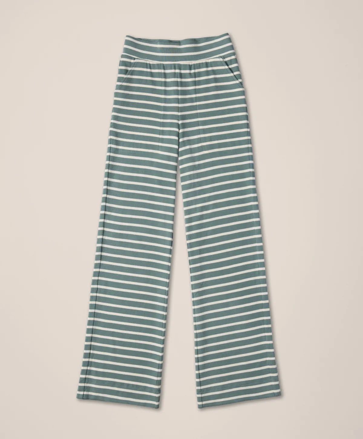 Women Pact Organic Easy Rib Wide Leg Lounge Pant