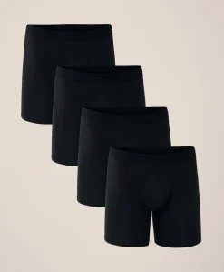 Pact Organic Everyday Extended Boxer Brief 4-Pack