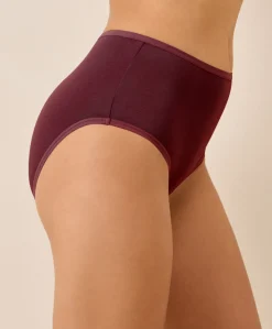 Women Pact Organic Everyday High Rise Brief 5-Pack