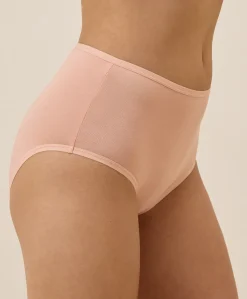 Women Pact Organic Everyday High Rise Brief 5-Pack