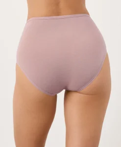 Women Pact Organic Everyday High Rise Brief 5-Pack