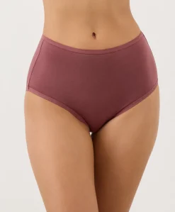 Women Pact Organic Everyday High Rise Brief 5-Pack