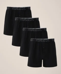 Pact Organic Everyday Knit Boxer 4-Pack