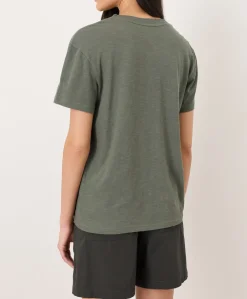 Women Pact Organic Featherweight Slub Relaxed Crewneck Tee
