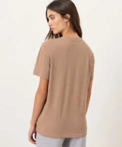 Women Pact Organic Featherweight Slub Relaxed Crewneck Tee