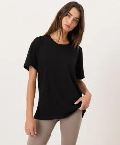 Women Pact Organic Featherweight Slub Relaxed Crewneck Tee