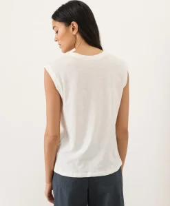 Women Pact Organic Featherweight Slub Relaxed Muscle Tee