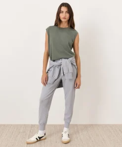 Women Pact Organic Featherweight Slub Relaxed Muscle Tee