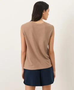 Women Pact Organic Featherweight Slub Relaxed Muscle Tee