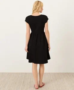 Women Pact Organic Fit & Flare Crossover Dress