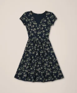 Women Pact Organic Fit & Flare Crossover Dress
