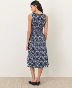 Women Pact Organic Fit & Flare Easy V-Neck Dress