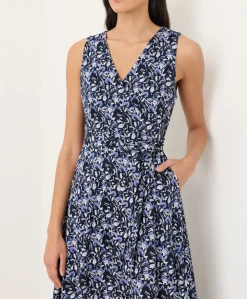 Women Pact Organic Fit & Flare Easy V-Neck Dress