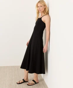 Women Pact Organic Fit & Flare Midi Dress