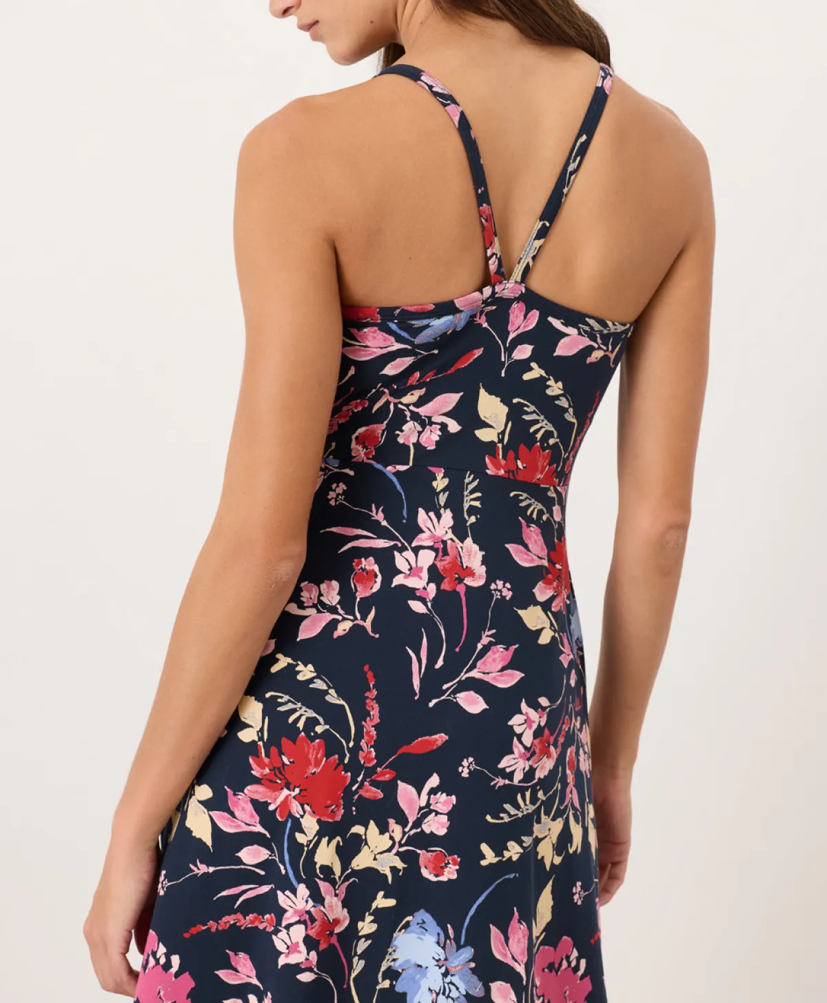 Women Pact Organic Fit & Flare Midi Dress