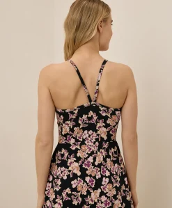 Women Pact Organic Fit & Flare Midi Dress