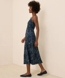 Women Pact Organic Fit & Flare Midi Dress