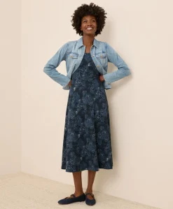 Women Pact Organic Fit & Flare Midi Dress