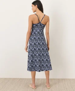 Women Pact Organic Fit & Flare Midi Dress