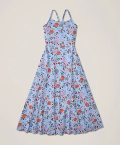 Women Pact Organic Fit & Flare Midi Dress