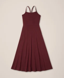 Women Pact Organic Fit & Flare Midi Dress