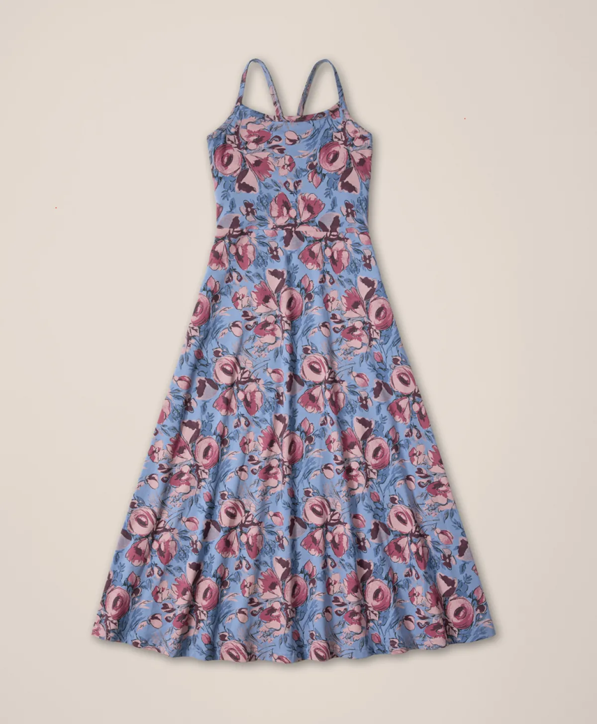 Women Pact Organic Fit & Flare Midi Dress