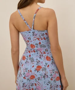 Women Pact Organic Fit & Flare Midi Dress