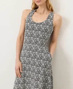 Women Pact Organic Fit & Flare Open Back Maxi Dress