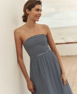 Women Pact Organic Fit & Flare Strapless Dress