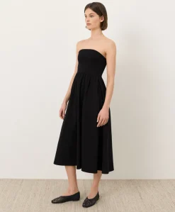 Women Pact Organic Fit & Flare Strapless Dress