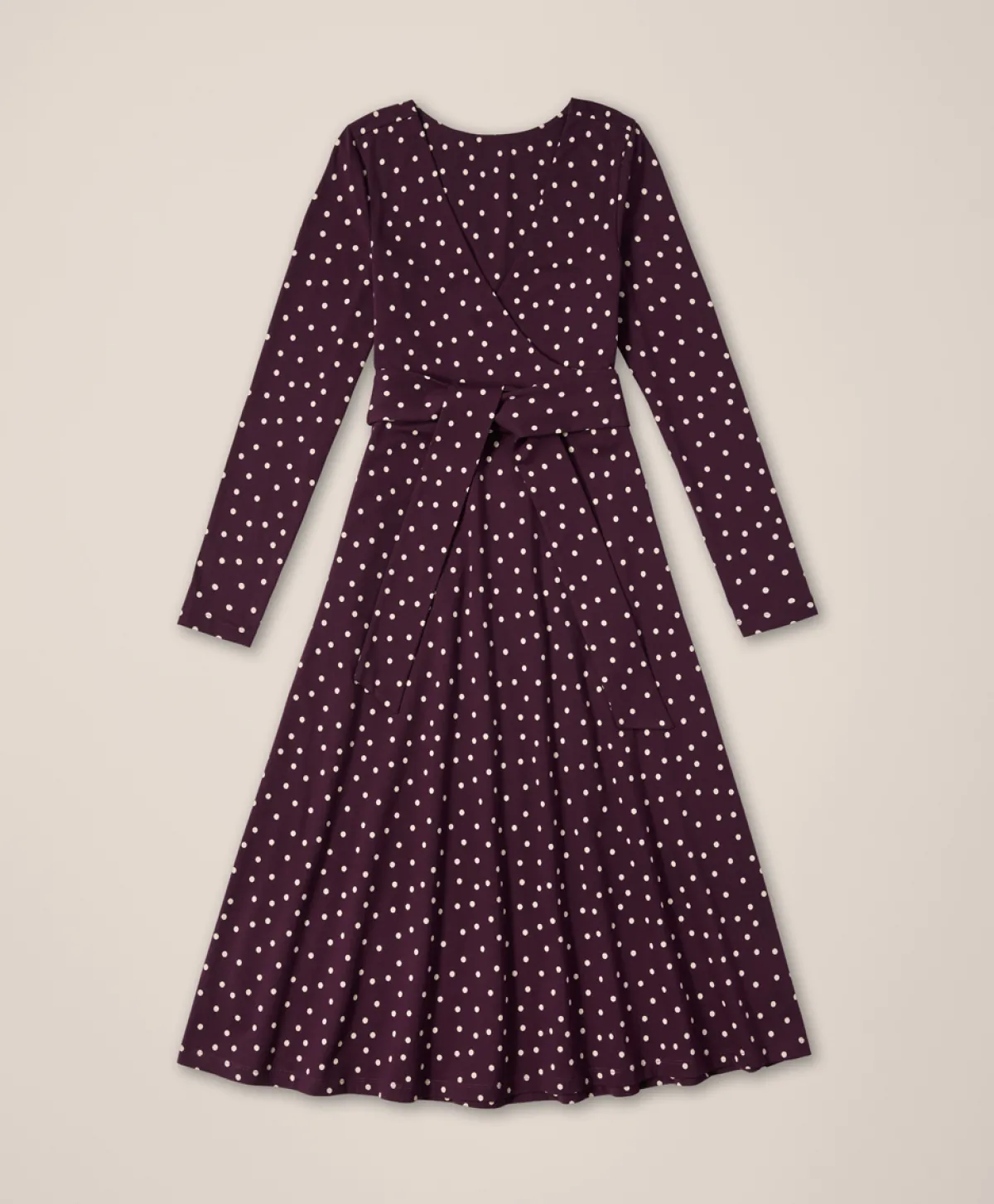Women Pact Organic Fit & Flare Wrap Dress