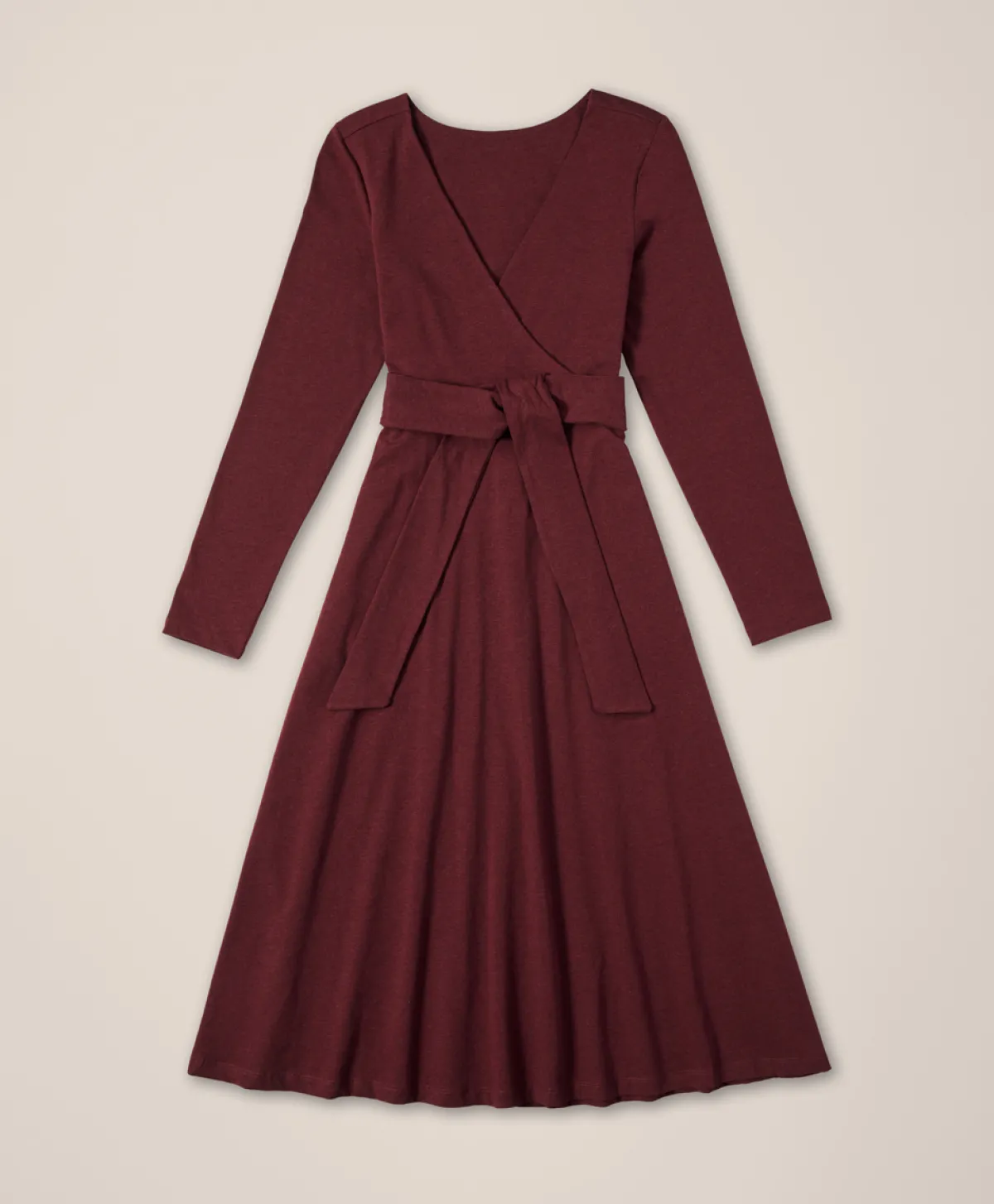 Women Pact Organic Fit & Flare Wrap Dress