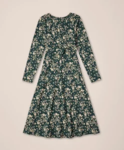 Women Pact Organic Fit & Flare Wrap Dress