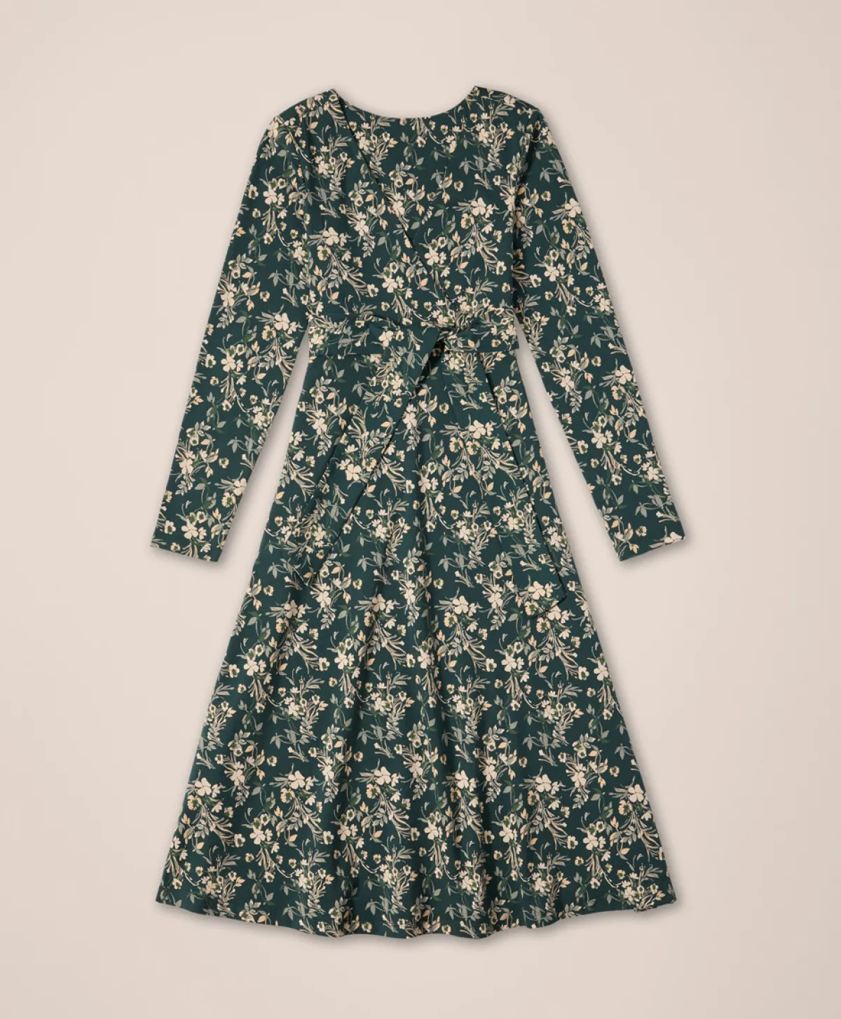 Women Pact Organic Fit & Flare Wrap Dress