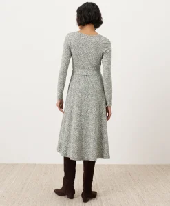 Women Pact Organic Fit & Flare Wrap Dress