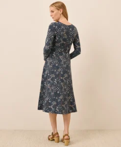 Women Pact Organic Fit & Flare Wrap Dress