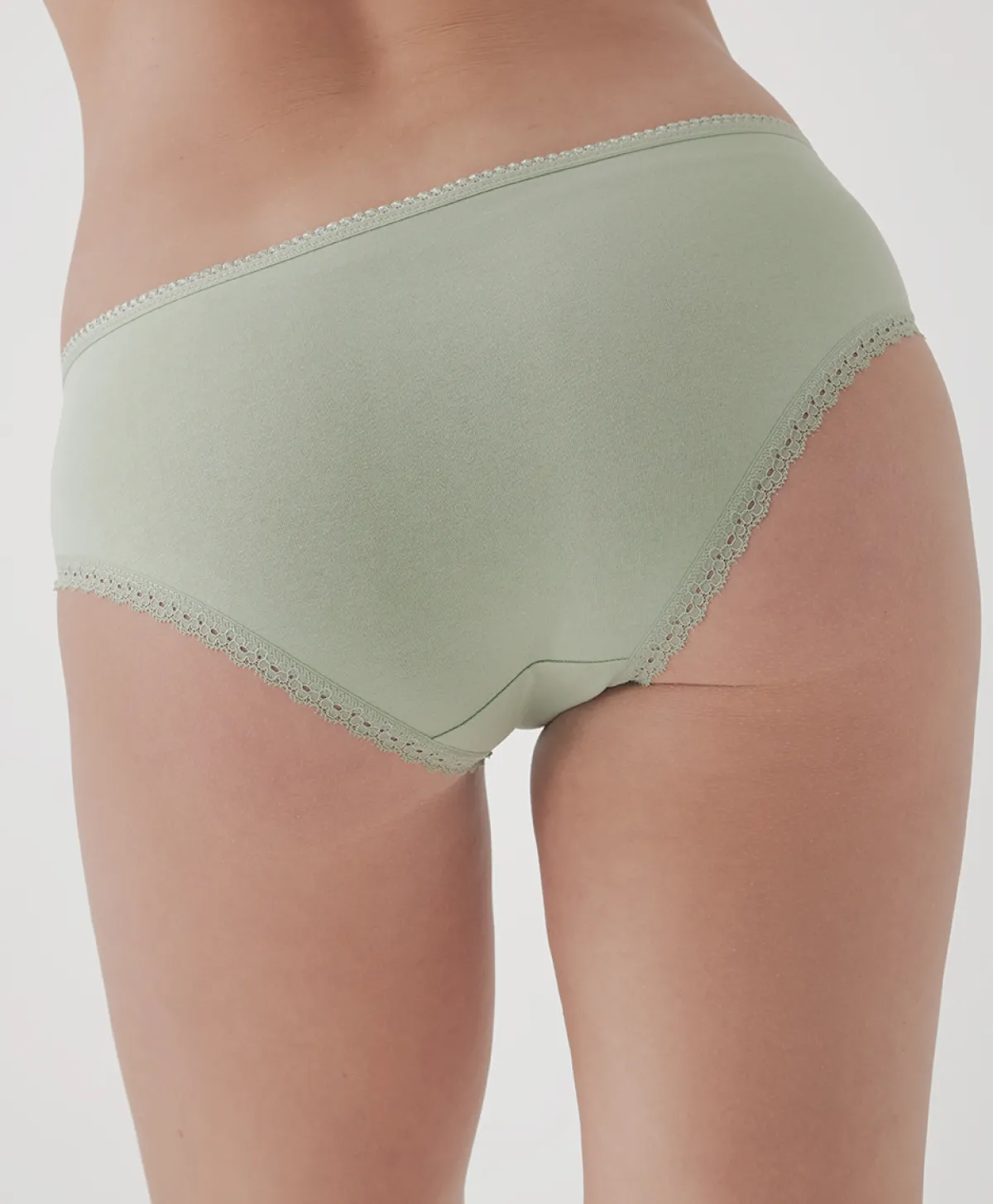 Women Pact Organic Lace Cheeky Hipster