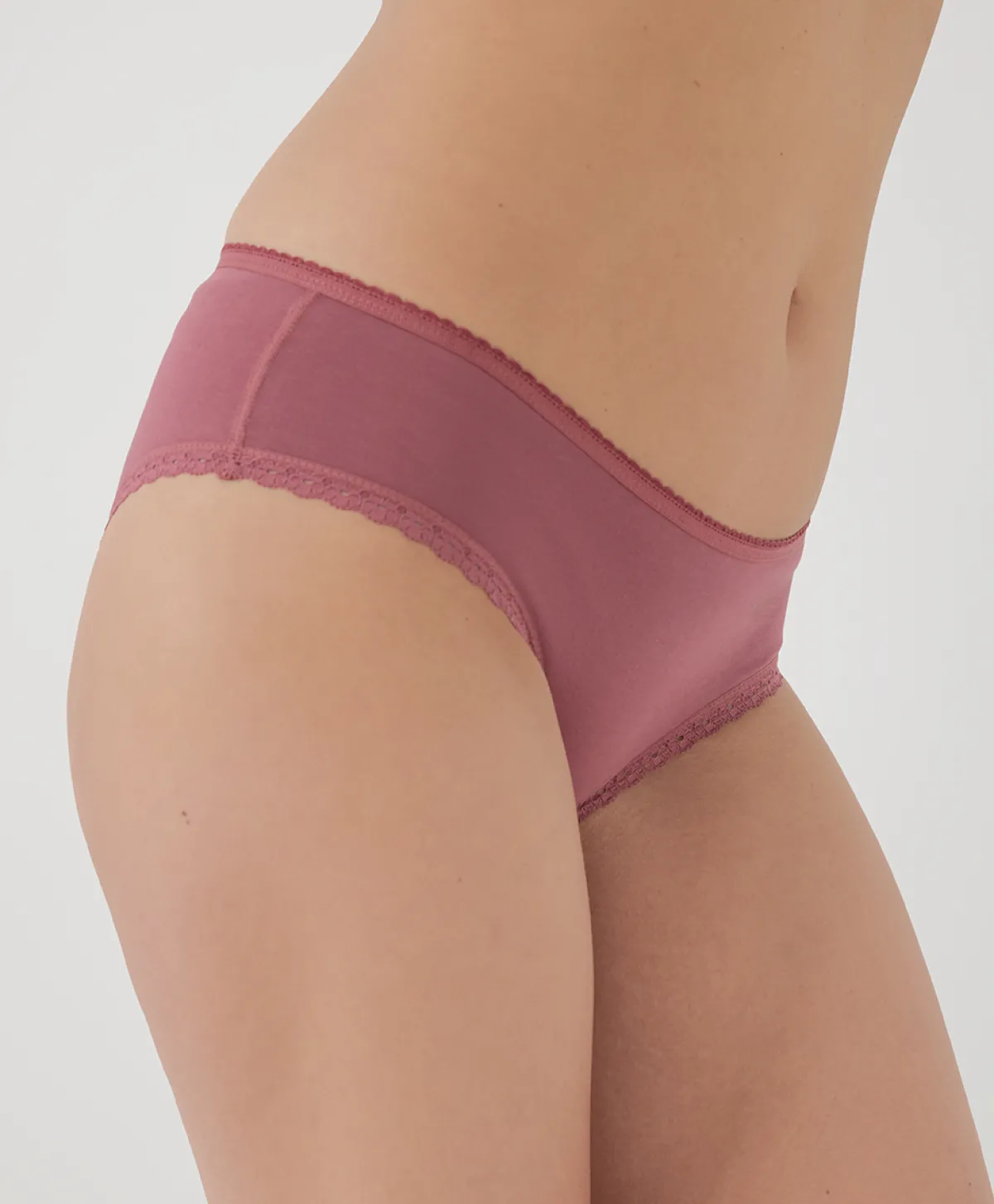 Women Pact Organic Lace Cheeky Hipster