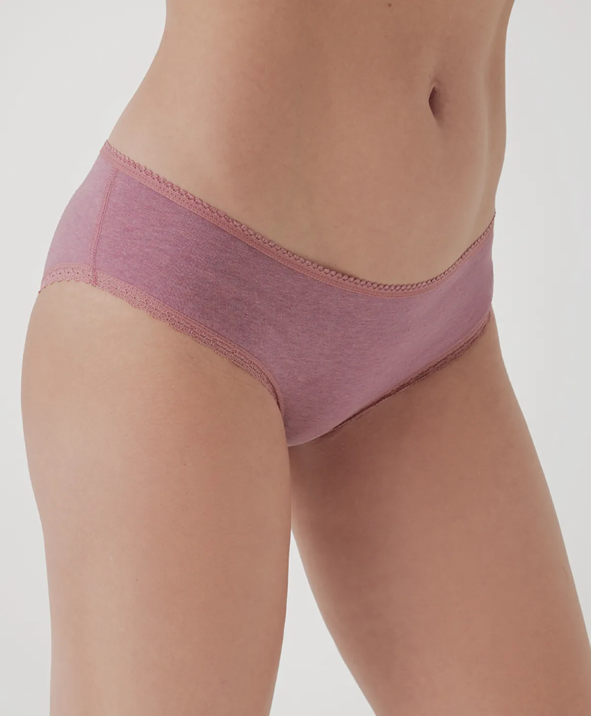 Women Pact Organic Lace Cheeky Hipster
