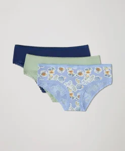 Women Pact Organic Lace Cheeky Hipster 3-Pack