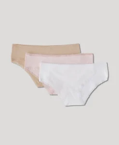Women Pact Organic Lace Cheeky Hipster 3-Pack