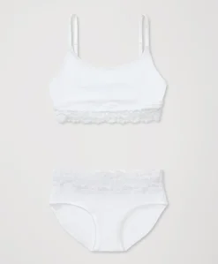 Women Pact Organic Lace Icon Set