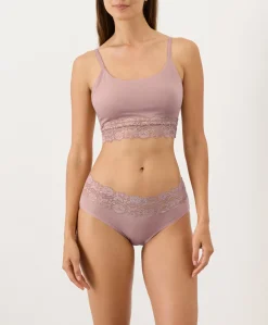 Women Pact Organic Lace Modern Scoop Bralette