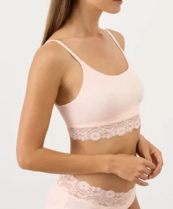 Women Pact Organic Lace Modern Scoop Bralette