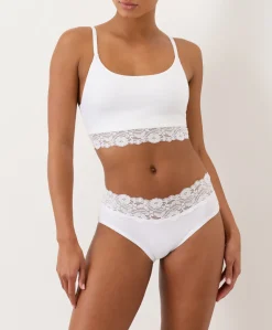 Women Pact Organic Lace Modern Scoop Bralette