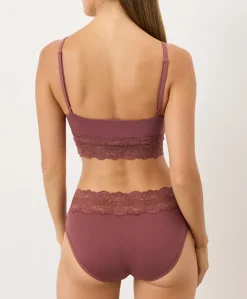 Women Pact Organic Lace Modern Scoop Bralette