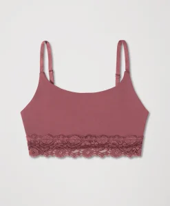 Women Pact Organic Lace Modern Scoop Bralette