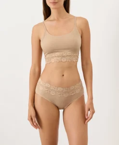 Women Pact Organic Lace Modern Scoop Bralette 3-Pack